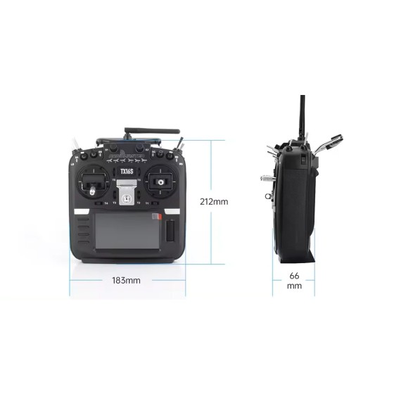 RadioMaster TX16S MKII V4.0 4-in-1 Remote Control Hall Gimbal 2.4G 16CH ELRS Drone Accessories